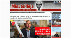 Desktop Screenshot of minutorioja.com.ar